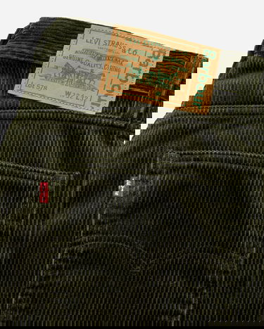 Bukser Levi's Pleated Baggy Corduroy Pants Grøn | 003ME00000 001, 3