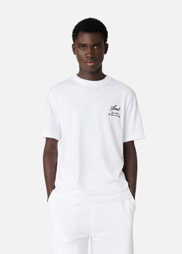 T-shirt AXEL ARIGATO Atelier Graphic Print T-Shirt Hvid | A3008001, 2