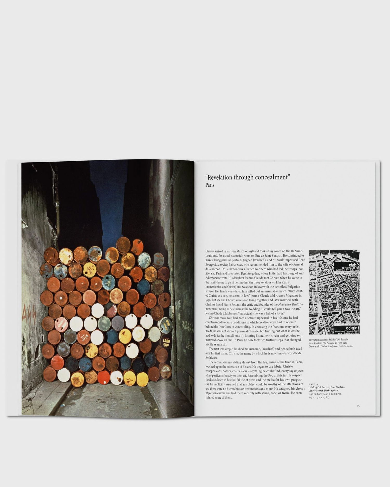 Bog og blad TASCHEN Christo and Jeanne-Claude by Jacob Baal-Teshuva Book Hvid | 9783836524094, 1