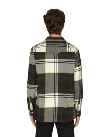 Skjorte Noah Plaid Lightweight Flannel Shirt Flerfarvet | S020FW21 BGW, 4