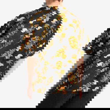 Skjorte BAPE A Bathing Ape Vacation Pattern Open Collar Shirt Sort | 001SRL301308M-BLK, 3