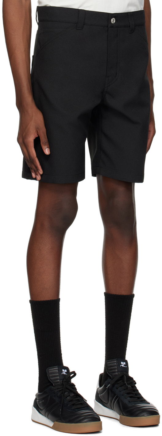 Shorts Courrèges Hammer Shorts Sort | 123CSH013PL0056, 1