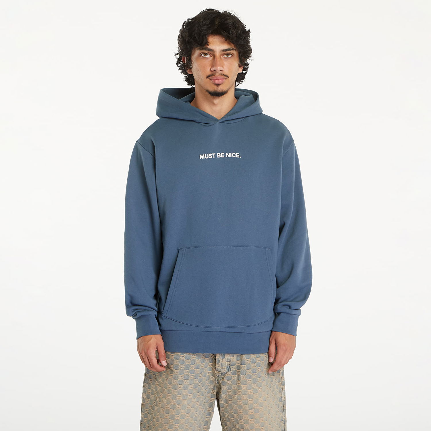 Sweatshirt RIPNDIP Must Be Nice Hoodie Storm Blue Blå | RNDSUM24131, 0