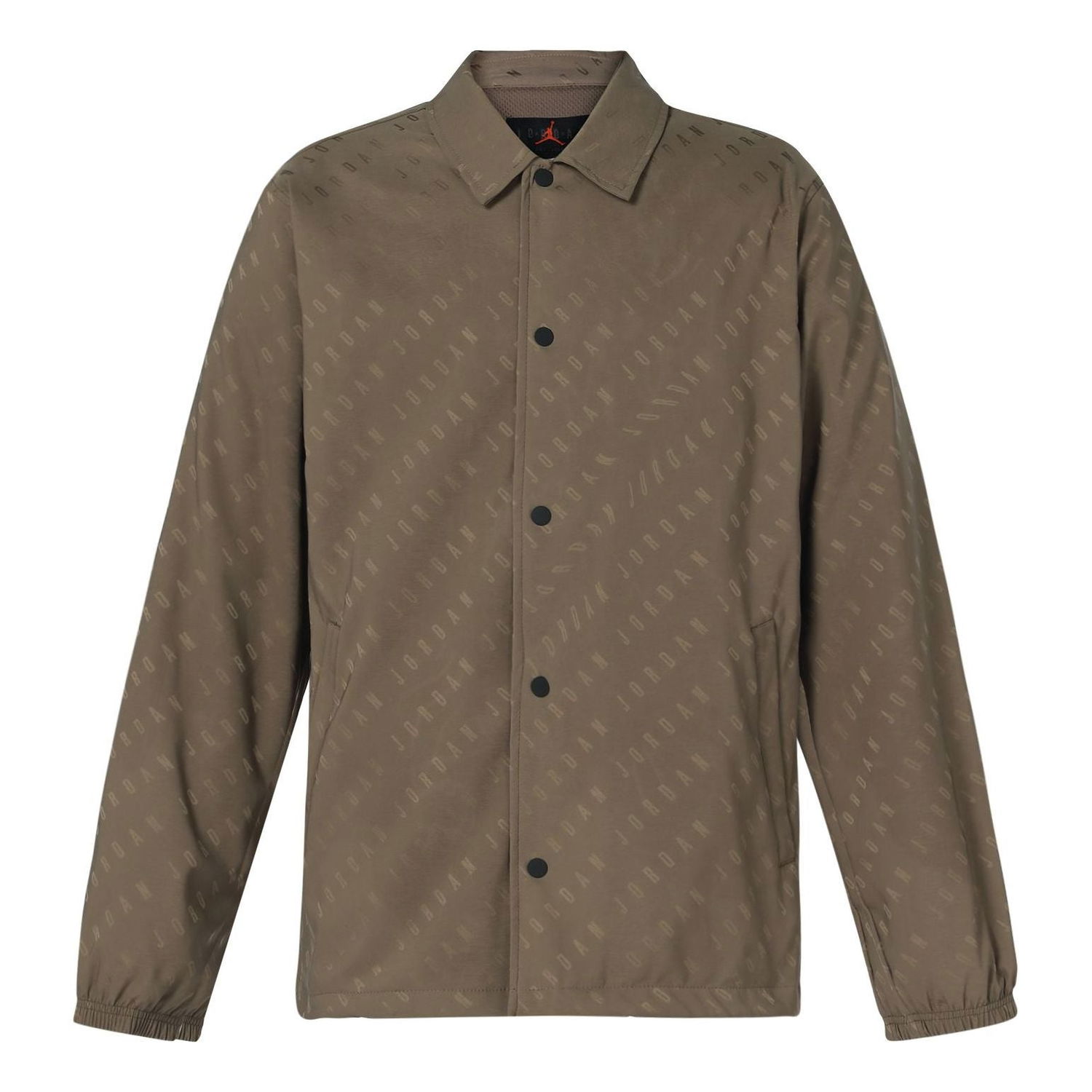 Skjorte Jordan All-Over Print Coach Jacket Grøn | DV7617-274, 0