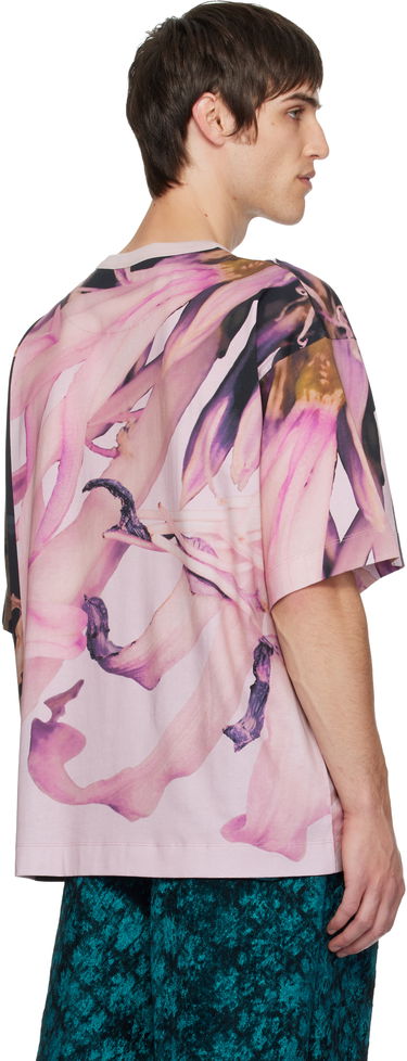 T-shirt Dries Van Noten Dries Van Noten Floral Print Oversized T-shirt Flerfarvet | 252-021109-2602, 2