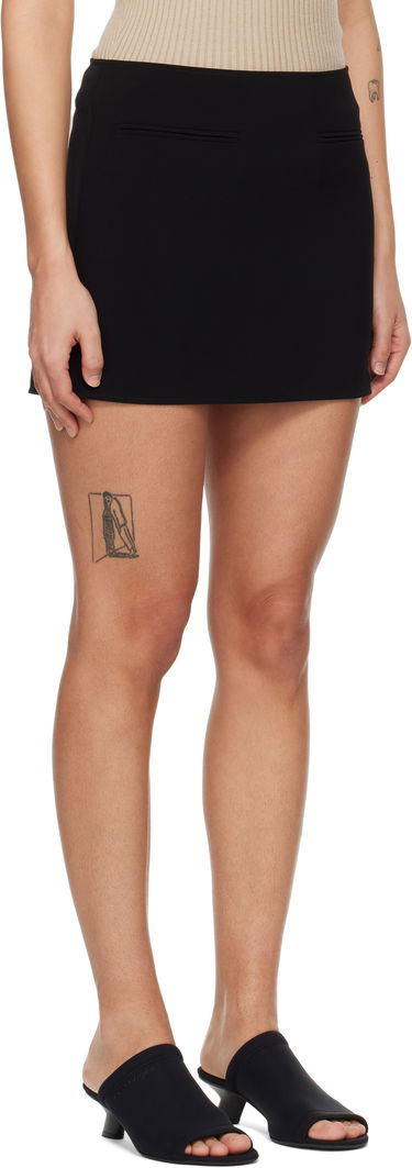 Nederdel Courrèges Courrèges 2-Pocket Heritage Miniskirt Rød | 125CJU226PL0159, 4