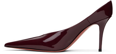 Sneakers og sko Amina Muaddi Patent Leather Pumps Bourgogne | ANOK MULE PATENT, 2
