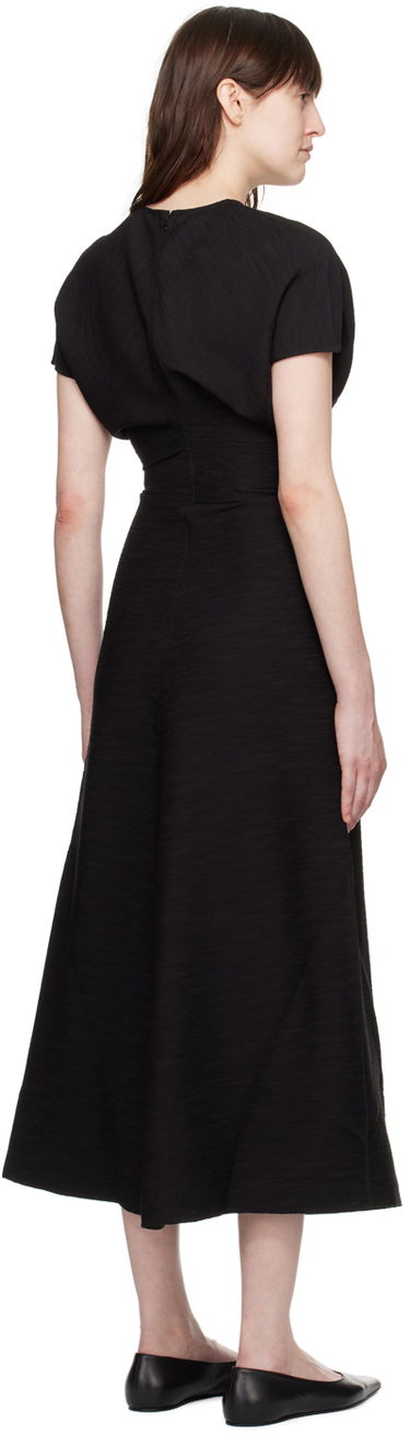 Kjole TOTEME TOTEME Slouch Waist Maxi Dress Sort | 243-WRD1103-FB0199, 2