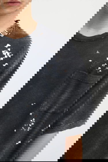 T-shirt Maison MIHARA YASUHIRO Maison MIHARA YASUHIRO Embellished Bleached T-Shirt Sort | A15TS631, 3