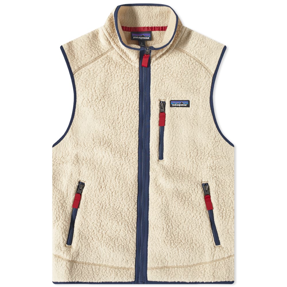 Vest Patagonia Retro Pile Vest Beige | 22821-ELKH, 0