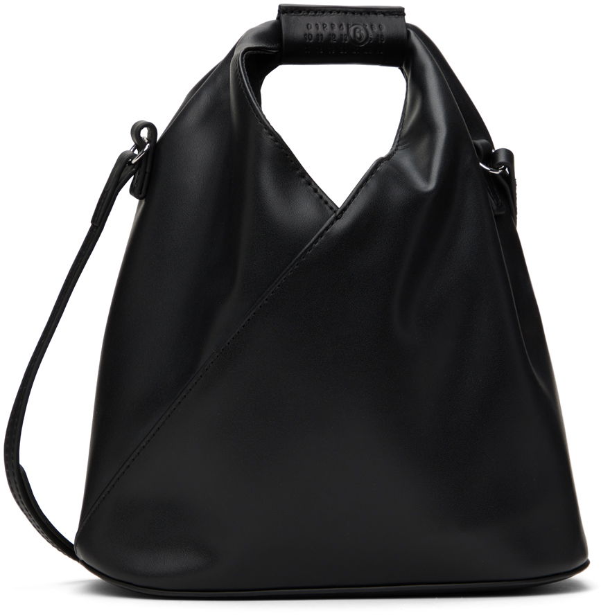 Skuldertaske Maison Margiela MM6 Triangle Classic Crossbody Bag Sort | SB6WD0026 P6444, 0