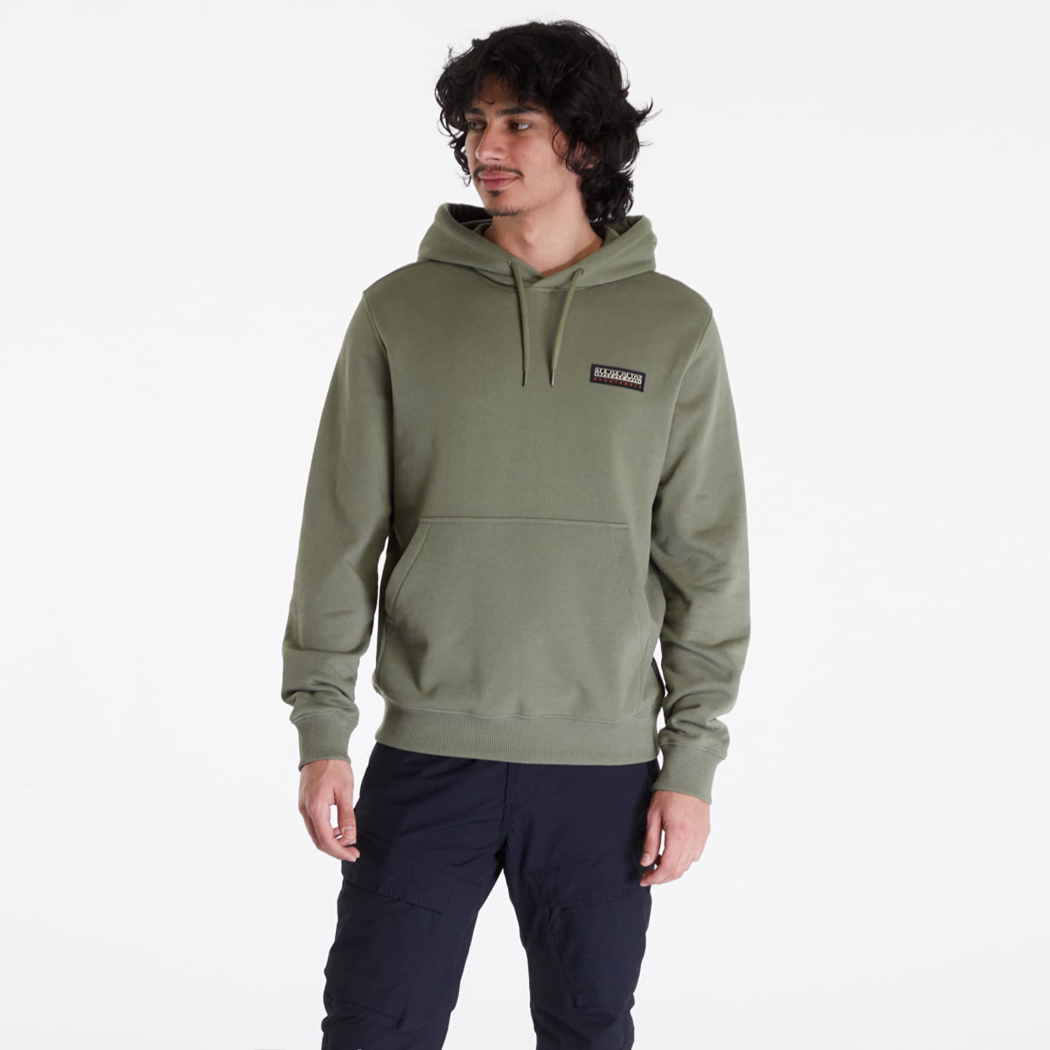 Sweatshirt Napapijri Iaato H S Sweatshirt Grøn | NP0A4HPAGAE1, 0