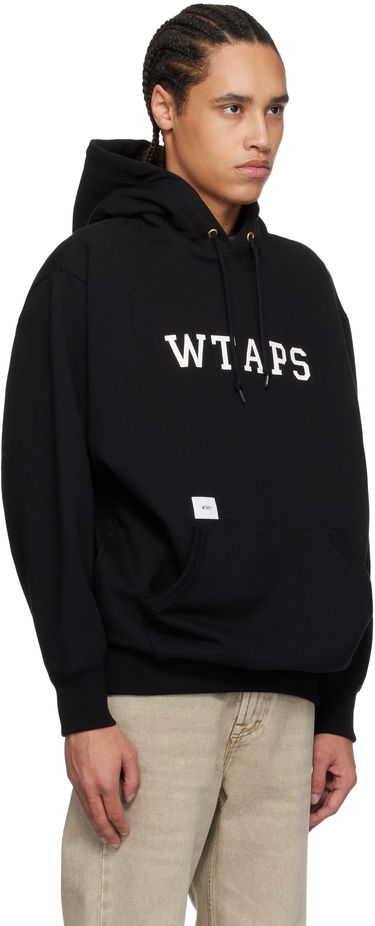 Sweatshirt WTAPS WTAPS Cotton Academy Hoodie Sort | 251ATDT-CSM04, 1