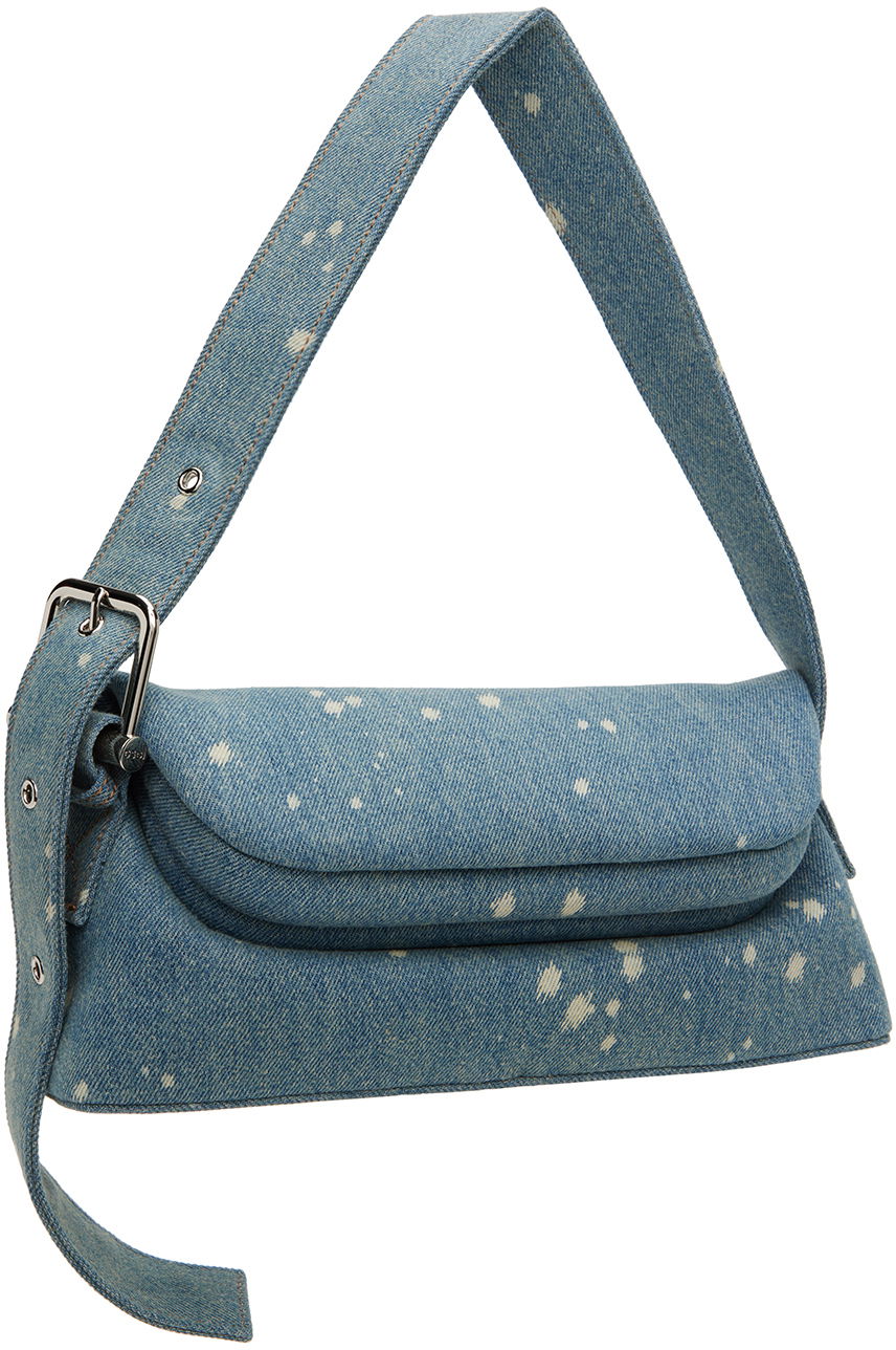 Skuldertaske OSOI Bleached Denim Shoulder Bag Blå | 24SB010-16-04, 1