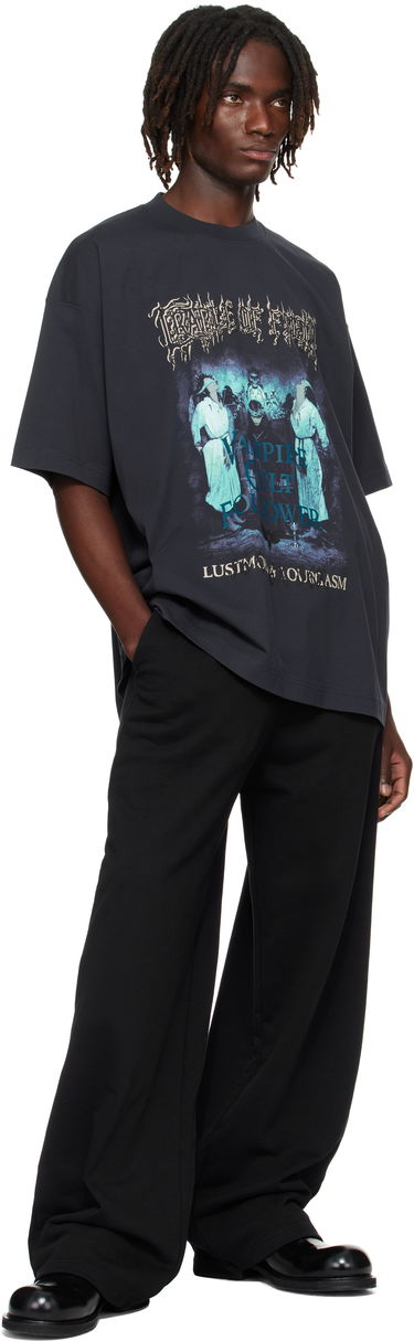 T-shirt VETEMENTS Vetements Cradle of Filth 'Vampire Cult' Oversized Graphic T-Shirt Sort | UCF76TR700N, 3