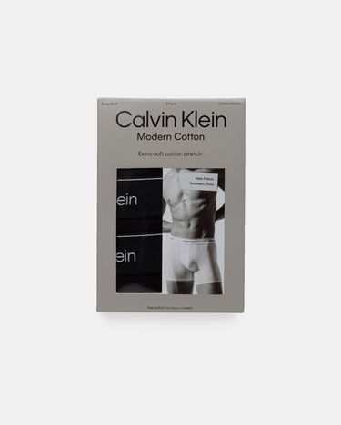 Boksere CALVIN KLEIN Underwear 3 Pack Boxers Sort | 000NB3964ATM6, 1