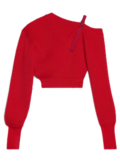 Sweater Jacquemus La Maille Seville Knitwear Rød | 233KN345-2315-470