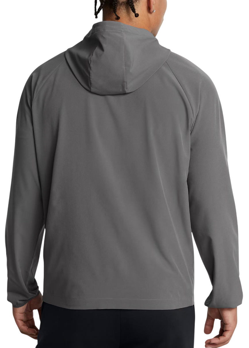 Vindjakke Under Armour UA Stretch Woven Windbreaker Jacket Grå | 6003001-025, 1