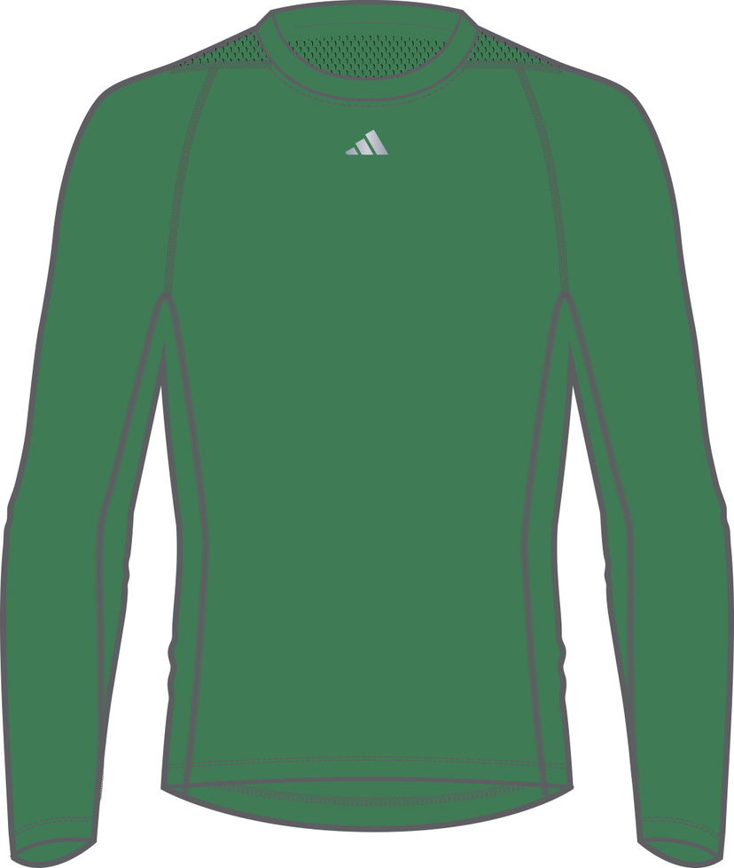 T-shirt adidas Originals Adidas TF LS Tee Long Sleeve Grøn | iw8514