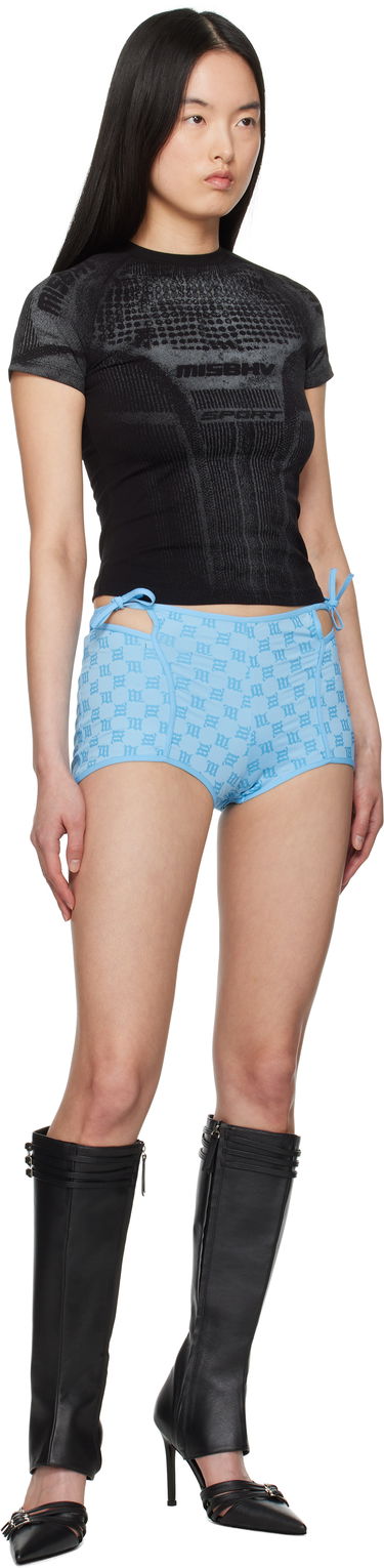 Shorts MISBHV MISBHV Monogram Coquette Shorts Blå | 250W357, 3