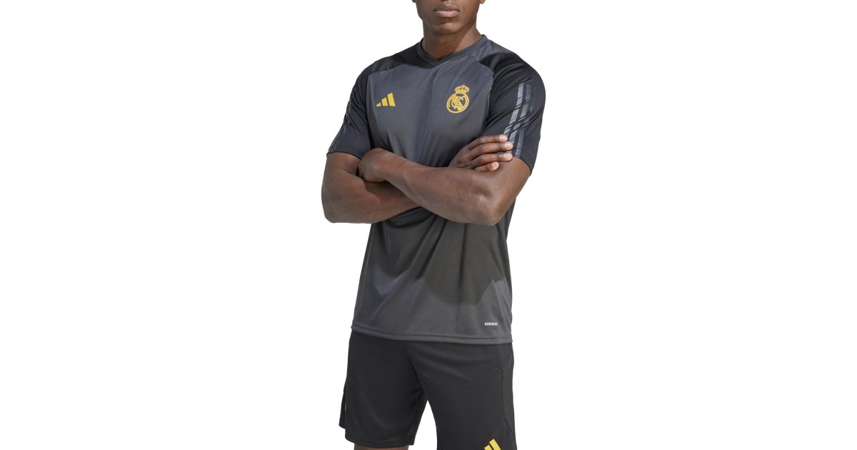Jersey adidas Originals Real Madrid Tiro 23 Grå | ib0040, 1