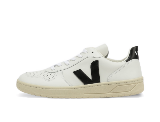 Sneakers og sko Veja V-10 Leather Hvid | VX0200005B