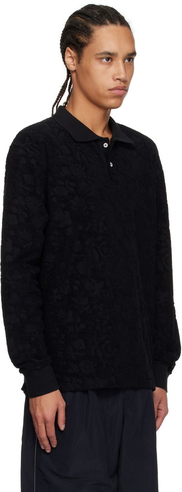 Polo skjorte Soulland Soulland Robert Plush Long Sleeve Polo Hvid | 51000-1308, 4