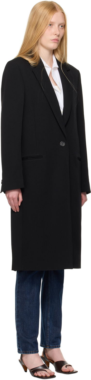 Frakker TOTEME TOTEME Classic Tailored Coat Sort | 252-WRO0198-FB0412, 1