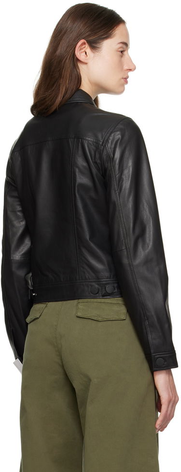 Jakke rag & bone rag & bone Debbie Leather Jacket Sort | WAW23H20161816, 2