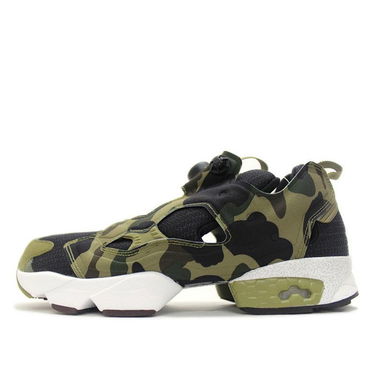 Sneakers og sko Reebok A Bathing Ape x Mita x InstaPump Fury OG "Black Earth" Grøn | V61765, 1