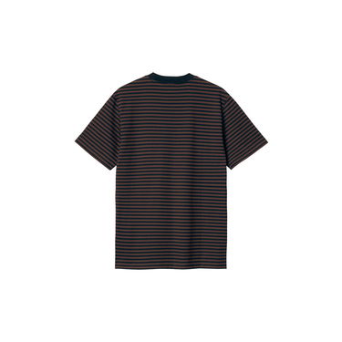 T-shirt Carhartt WIP Striped Pocket T-Shirt Brun | I033816_9, 6