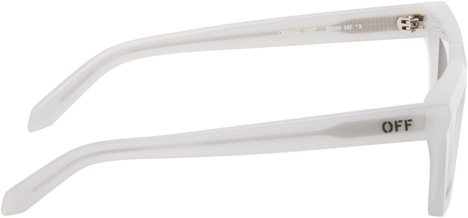 Solbriller Off-White Windsor Square Sunglasses Hvid | OERI142S25PLA0010907, 1