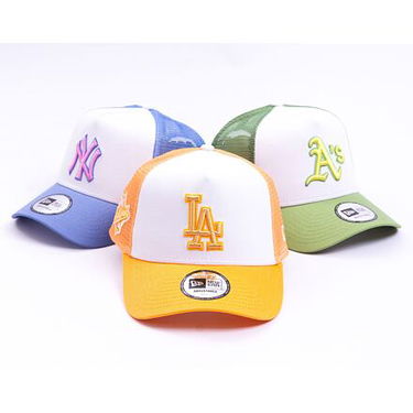 Kasket New Era 9FORTY A-Frame Trucker MLB Style Activist Los Angeles Dodgers Cooperstown PSM / Pi Gul | 60435092, 3