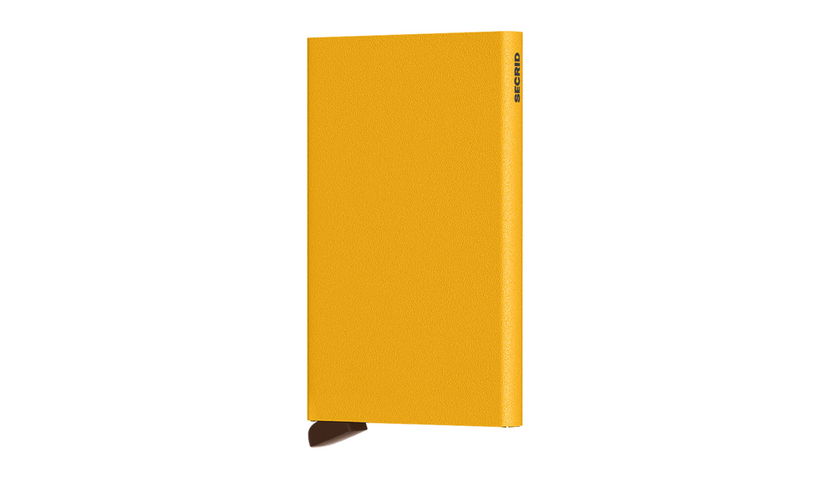 Tegnebog Secrid Secrid Cardprotector Powder Ochre Gul | CP-Ochre
