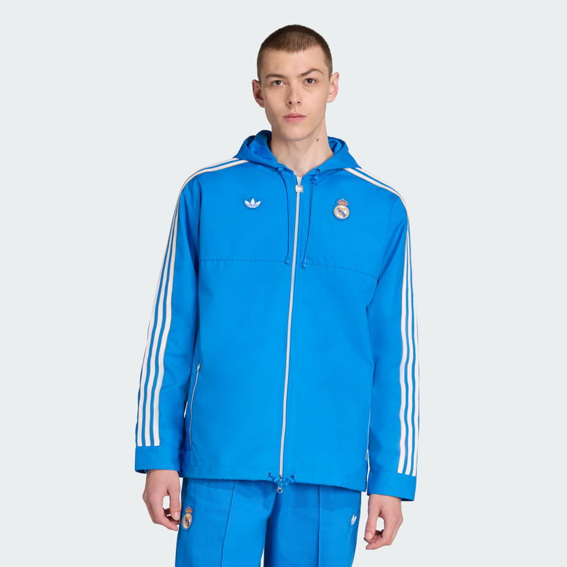 Parka adidas Performance Real Madrid Terrace Icons Parka Blå | JN3063