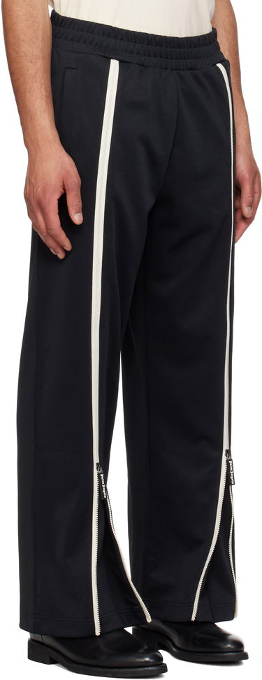 Joggingbukser Palm Angels Palm Angels Zip Track Pants Sort | PMCJ043S25FAB0011010, 1