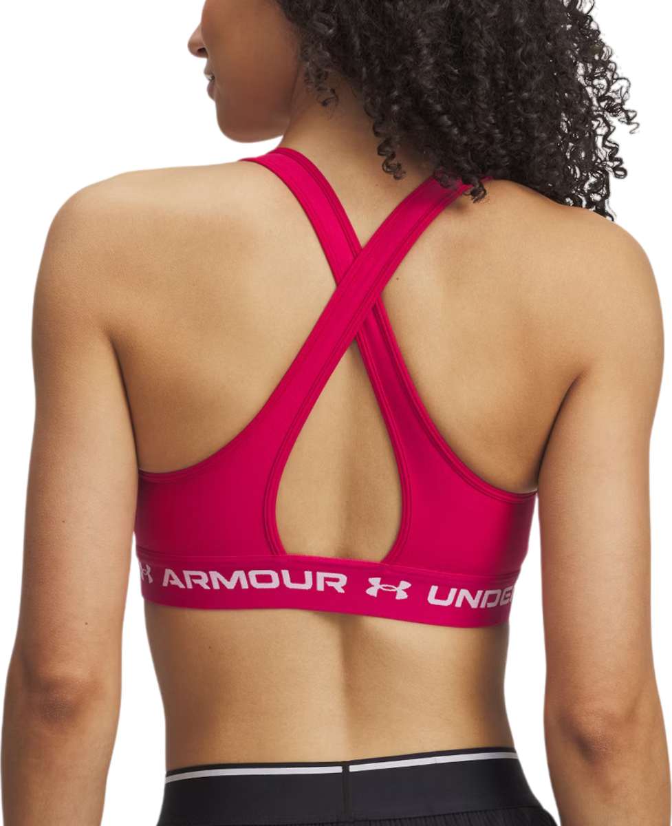Bh Under Armour Crossback Mid Sports Bra Lyserød | 1361034-681, 1