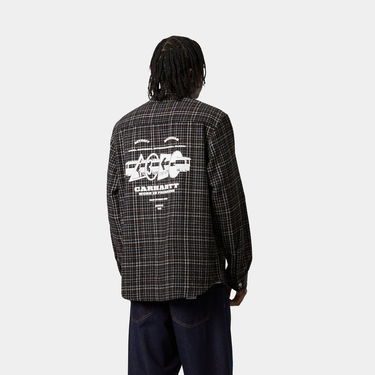 Skjorte Carhartt WIP Carhartt WIP Runaway Millett Long Sleeve Shirt Brun | I034383_4, 2