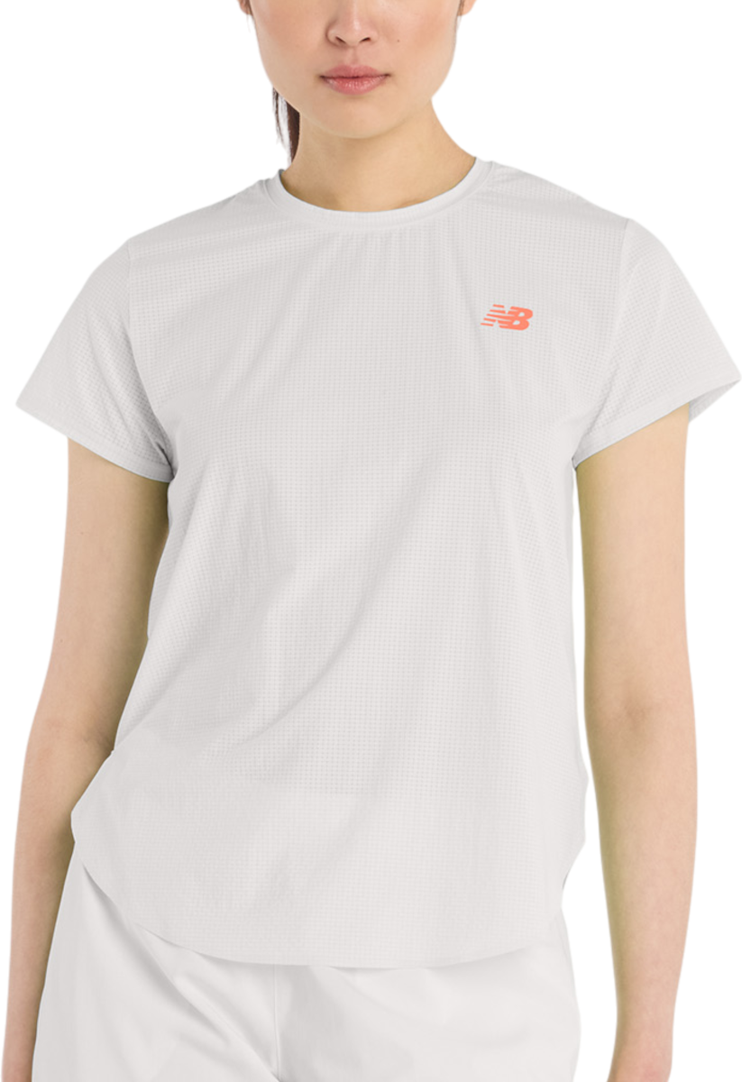 T-shirt New Balance New Balance Race Day Ultra Light T-Shirt Hvid | wt51227-gym