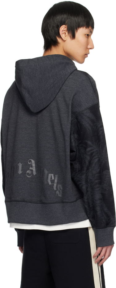 Sweatshirt Palm Angels Palm Angels Palms Hoodie Sort | PMBB169S25FAB0011009, 2