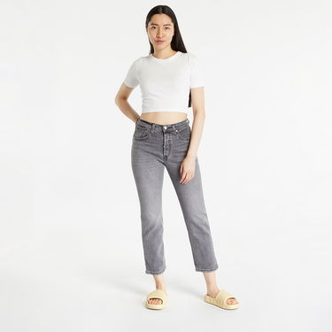 Jeans Levi's High Waist 501 Crop Jeans Grå | 36200.0235, 2