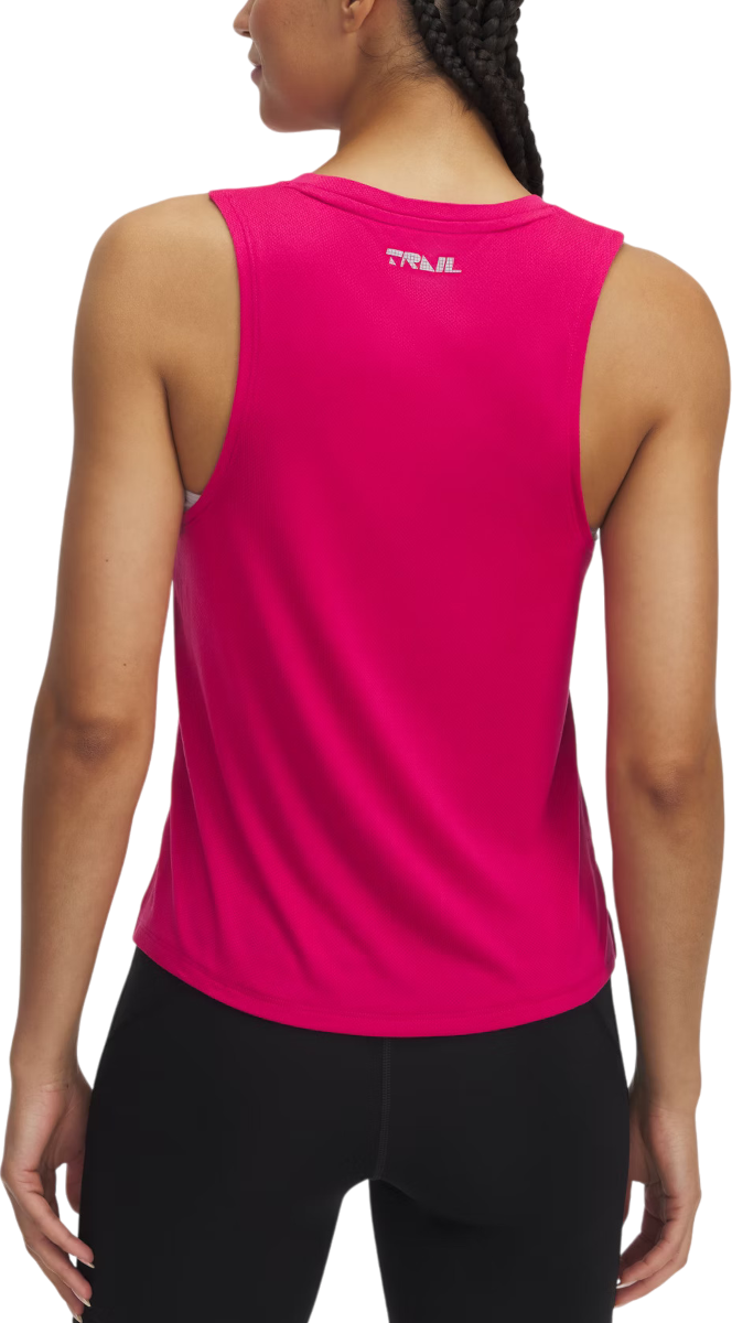 Tanktop Under Armour Trail Run Tank Top Lyserød | 1389618-681, 1