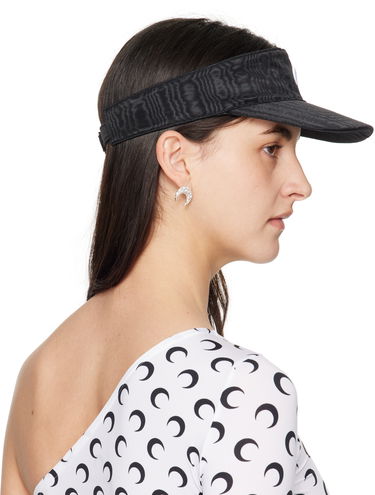 Kasket Marine Serre Marine Serre Recycled Moire Visor Cap Sort | UHG037A CWOV0030, 4