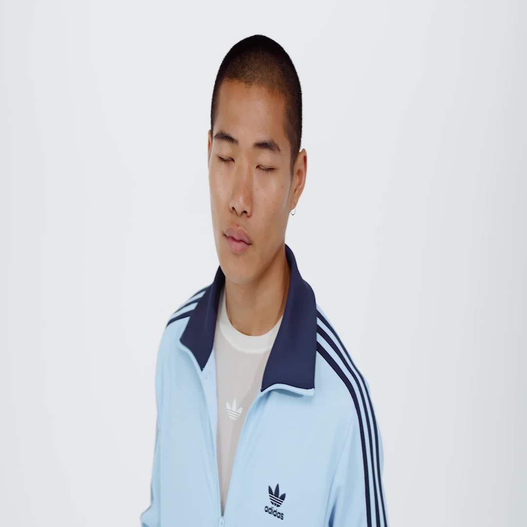 Sweatshirt adidas Performance Adicolor Classics Beckenbauer Track Jacket Blå | JP2521, 1