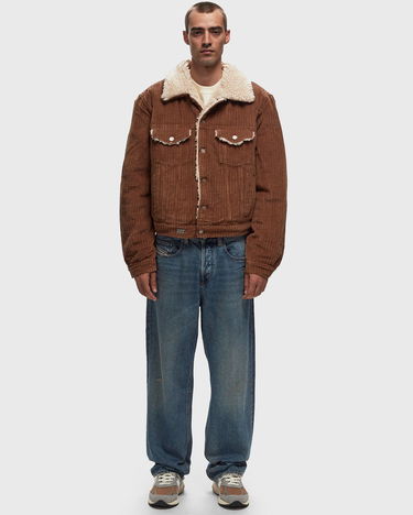 Jakke ERL Sherpa Corduroy Trucker Jacket Brun | ERL09J003, 1