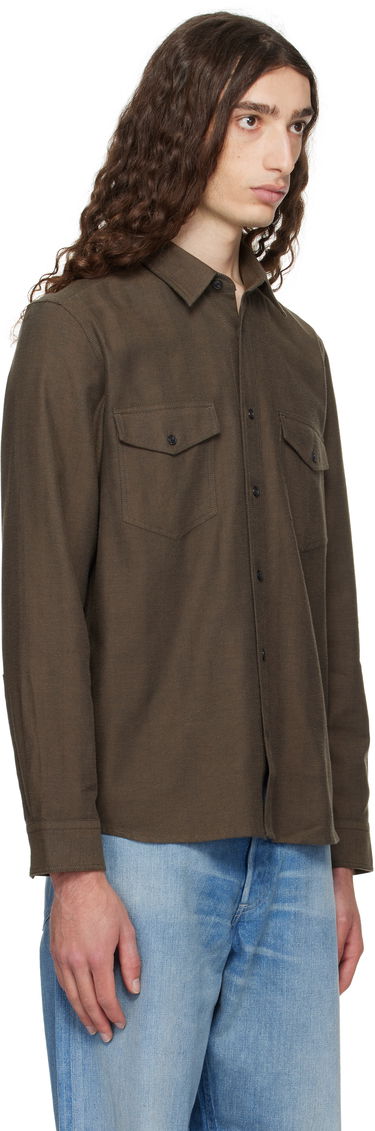 Skjorte BOSS Hugo Flap Pocket Shirt Grøn | 50545396, 1