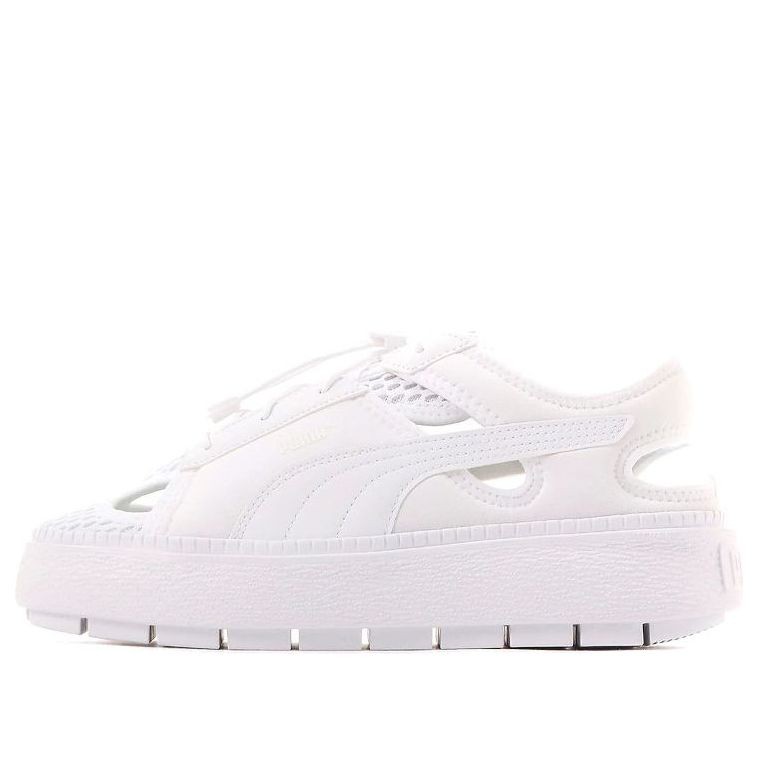 Sneakers og sko Puma Platform Trace Lite Mule Hvid | 382872-02, 0