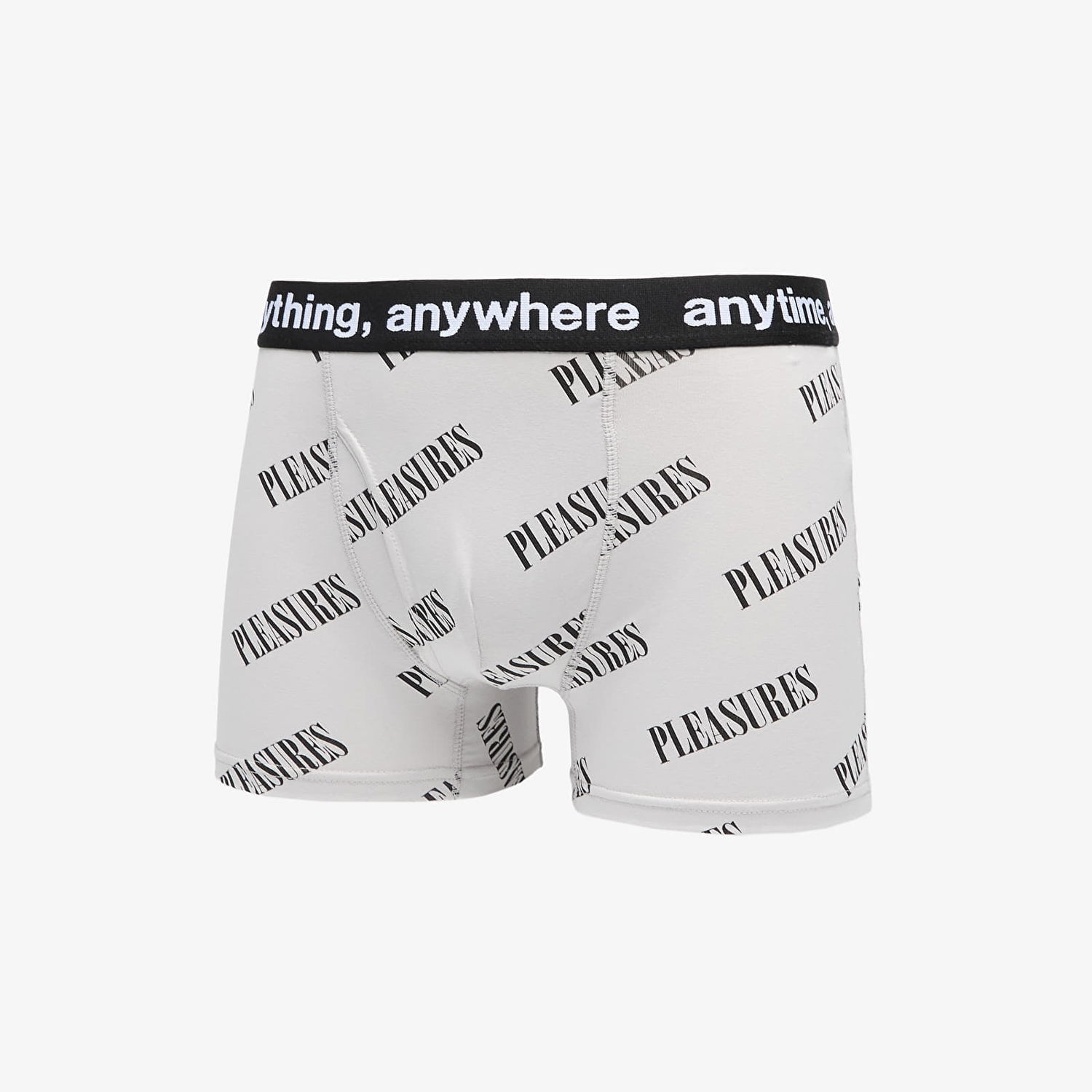 Boksere Pleasures PLEASURES Anytime Boxer Briefs Hvid | P25SU074 GREY, 0