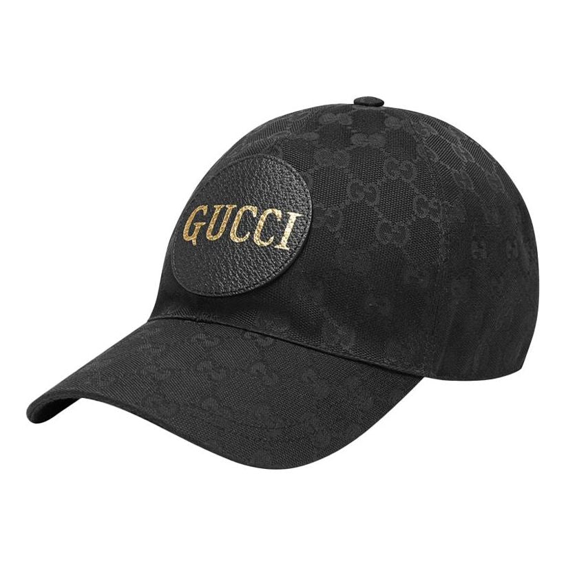 Kasket Gucci GG Canvas Baseball Cap Sort | 576253-4HG53-1060