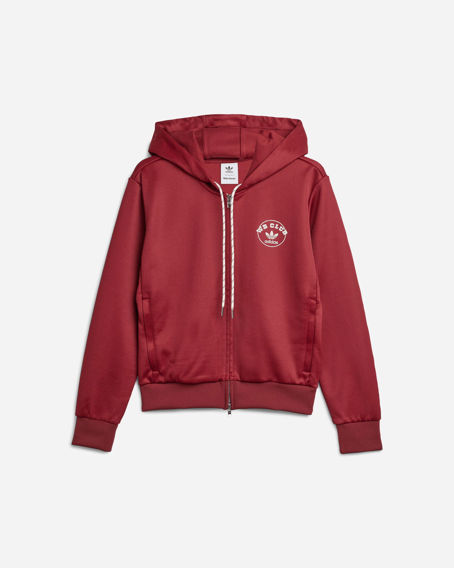 Sweatshirt adidas Originals Wales Bonner Track Hoodie Rød | JM8298, 1